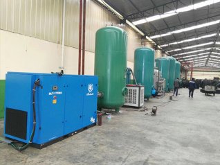 湖北通用储气罐-赛轮金宇轮胎使用现场